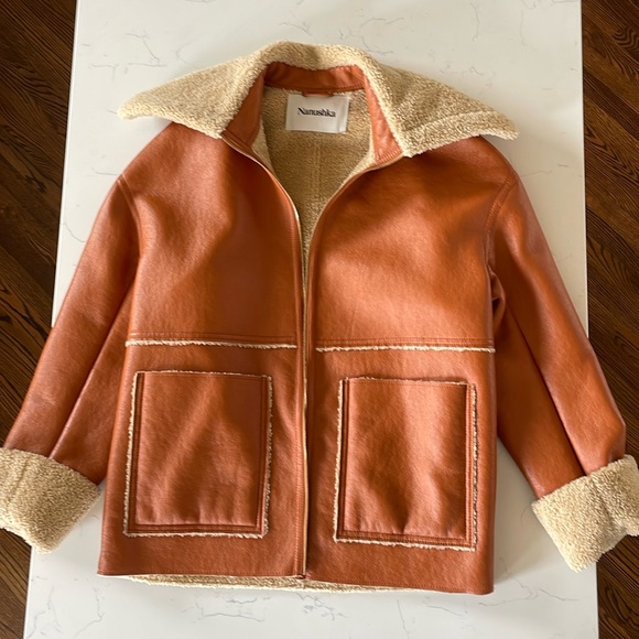 Nanushka Jackets & Blazers - Nanushka Beryl Oversized Faux-Shearling Coat